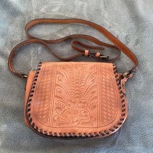 Italian Leather Crossbody Bag